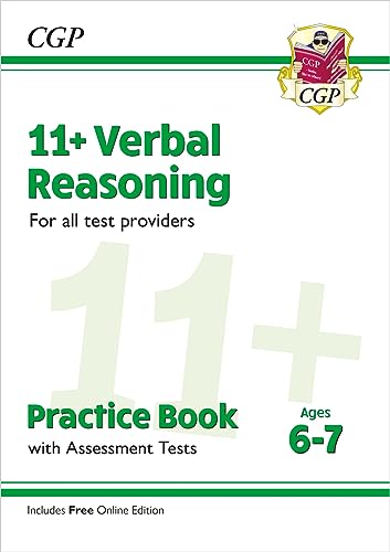 New 11+ Verbal Reasoning Practice Book & Assessment Tests - Ages 6-7 (for all test providers) (CGP 11+ Ages 6-7) von Coordination Group Publications Ltd (CGP)